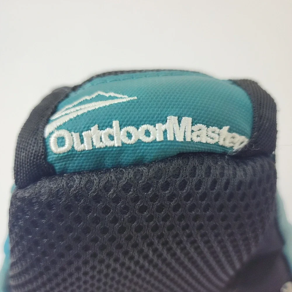 OutdoorMaster Sling Bag Teal Blue Camo Crossbody Backpack Hiking Travel Shoulder